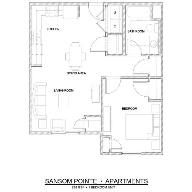 A1 2116 floor plan