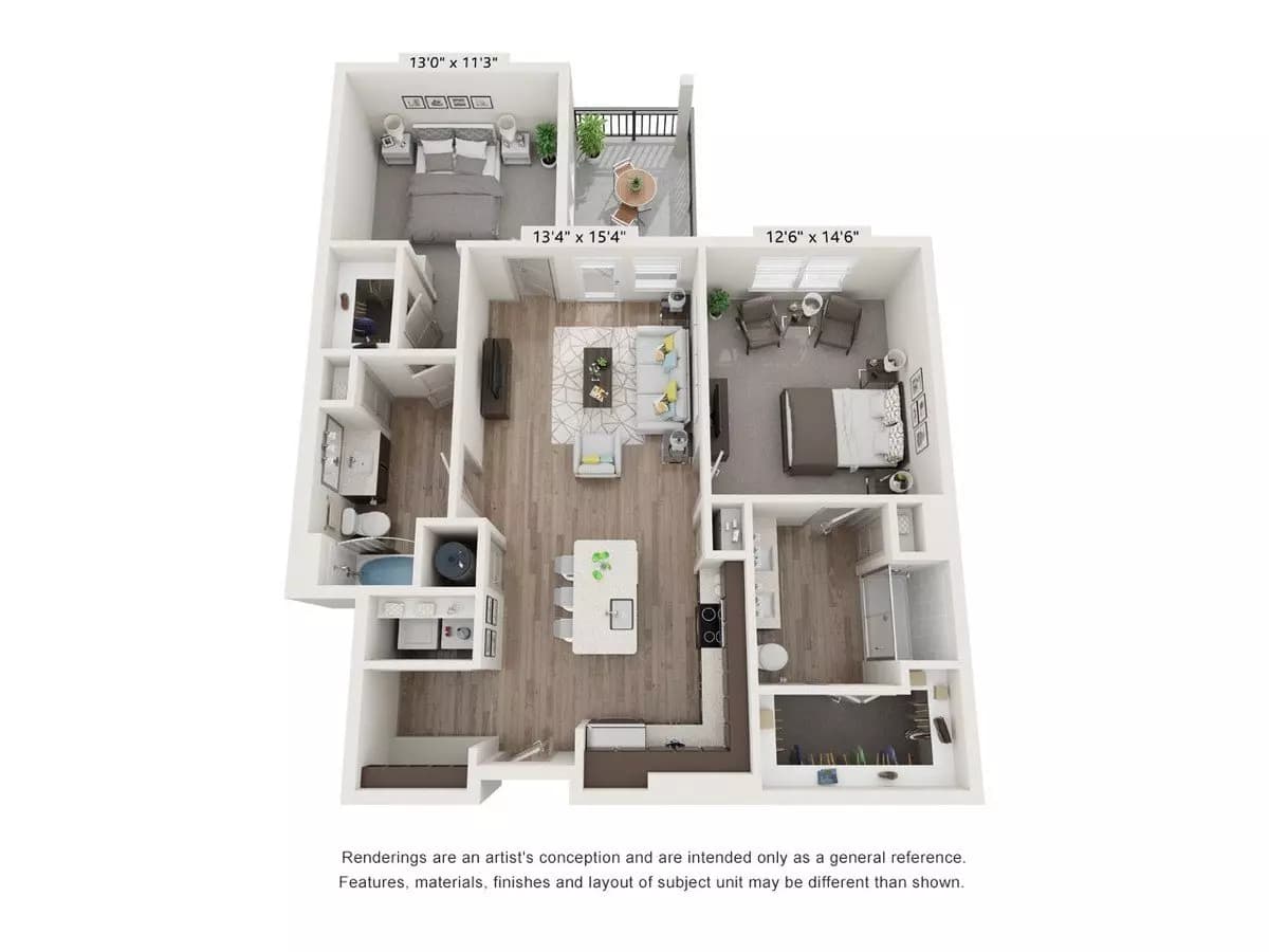 B2 - Magnolia 2304 floor plan