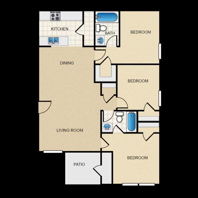 Unit 1012 1121 floor plan