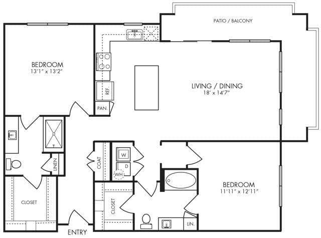 Unit 8-8301 8-8301 floor plan