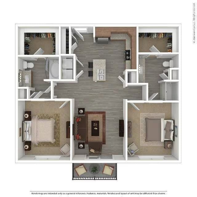 Unit 3070 3070 floor plan