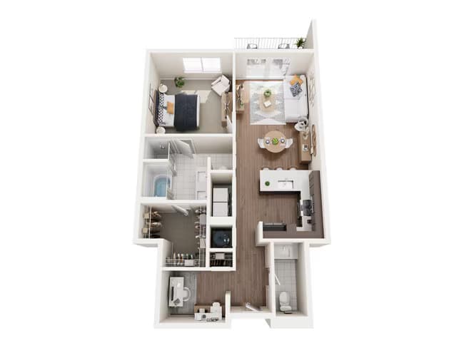 A1 307 floor plan