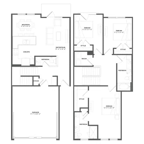 Unit 14-15621 4-2331 floor plan