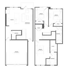 TH2 w/ a den 11-2328 floor plan