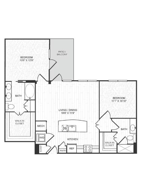 B2 319 floor plan