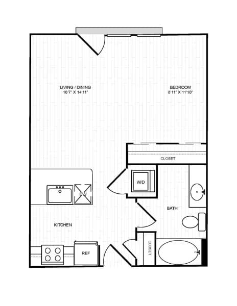 Unit 309 342 floor plan