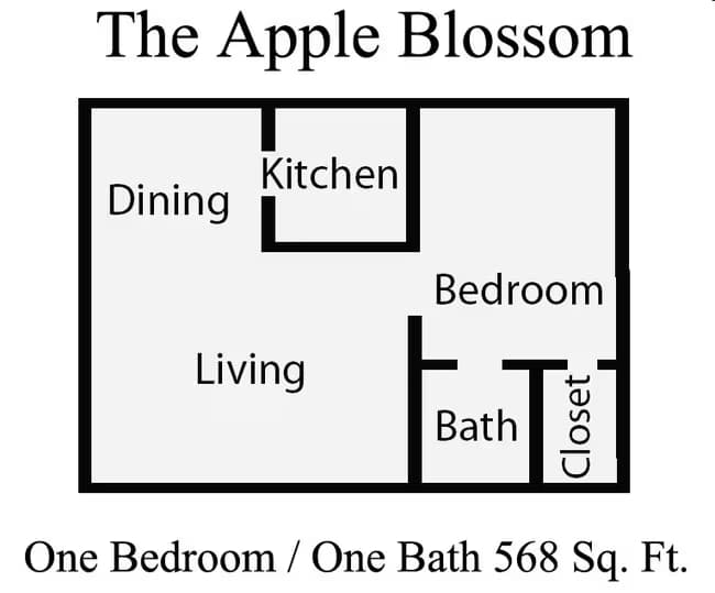 W1B floor plan