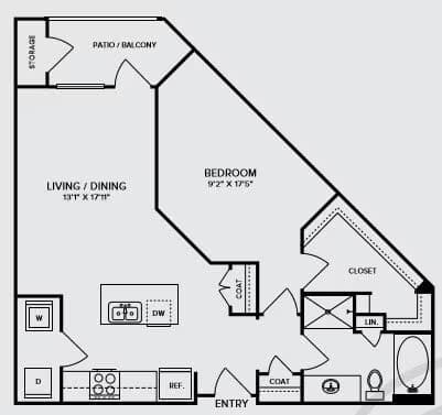 A2 259 floor plan