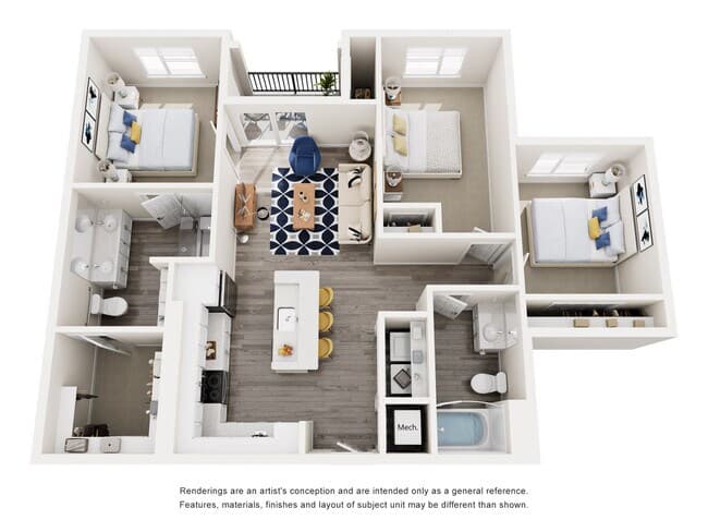 Unit 3107 3107 floor plan