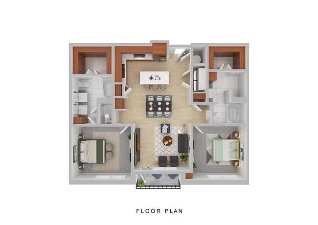Unit 14305 05310 floor plan