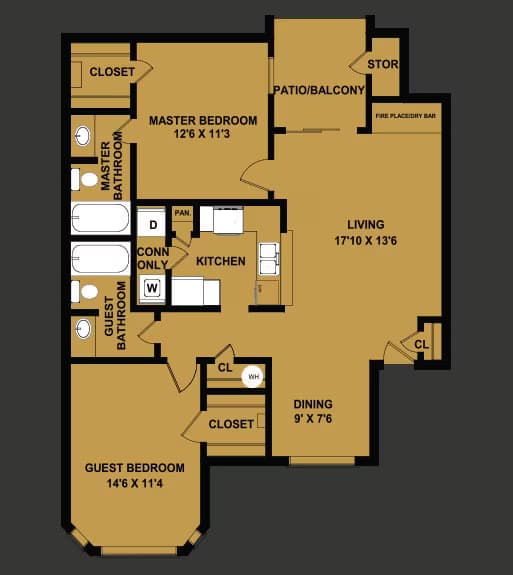 B1 0321 floor plan