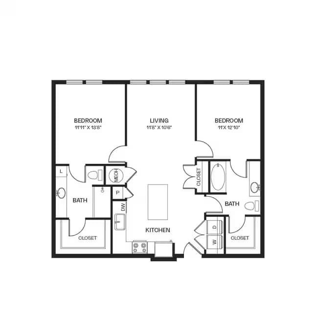 Collective B-1432 floor plan
