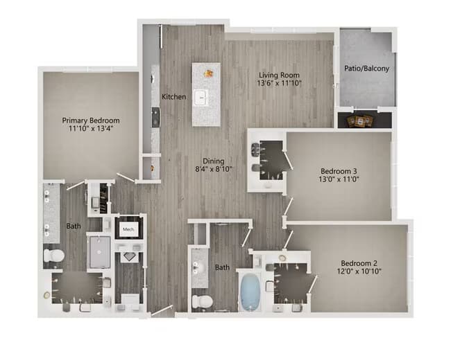 C1 1314 floor plan