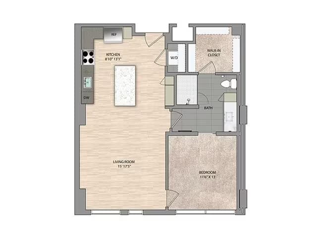 Unit 1229 1229 floor plan