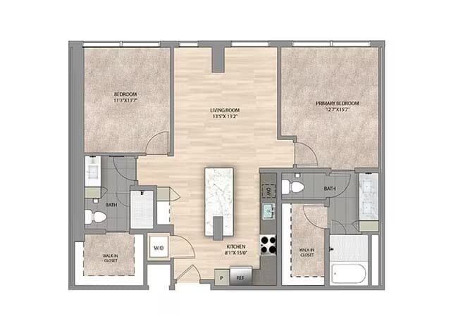 Unit 1808 1808 floor plan
