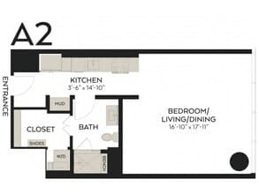 A2 The Victor-1013 floor plan