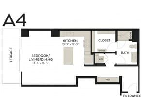 A4 The Victor-1507 floor plan