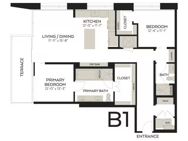 B1 The Victor-2709 floor plan