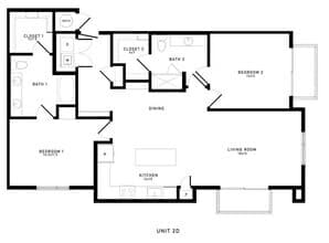 B3 1109 floor plan