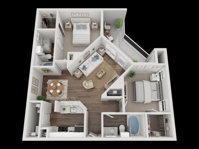 Unit 2325 2325 floor plan