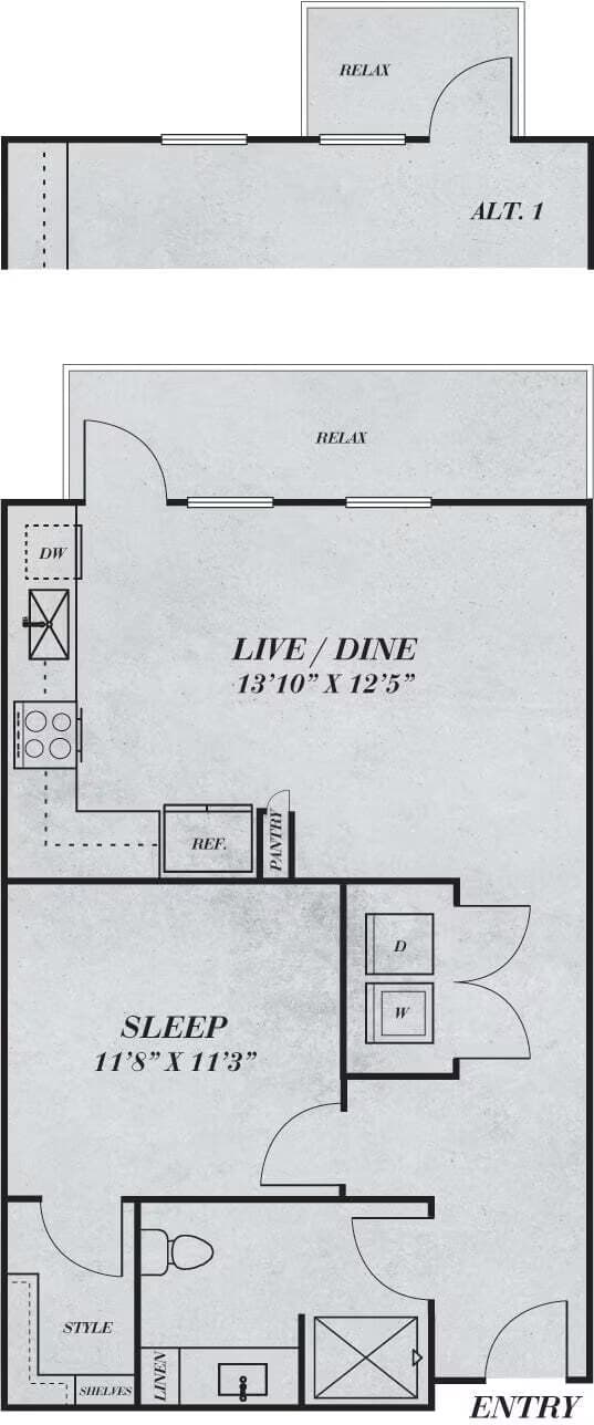 Unit 134 134 floor plan