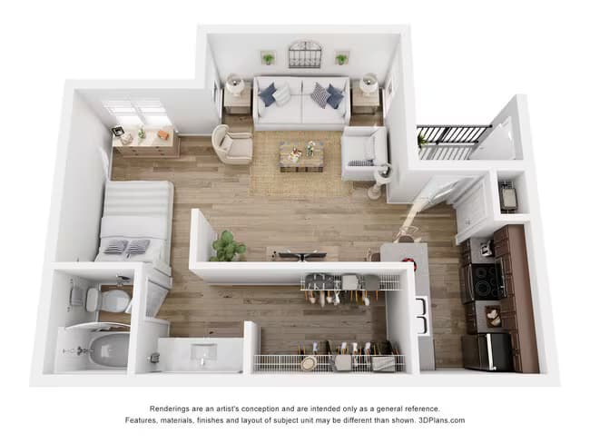 Unit O1610 O1610 floor plan