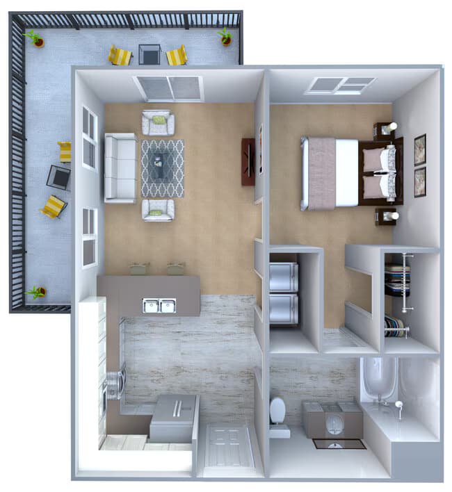 Unit 1115 1115 floor plan