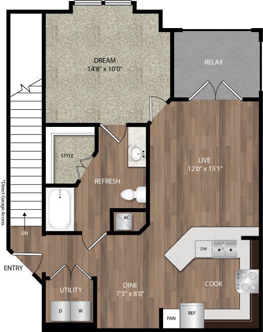 A2 1206 floor plan