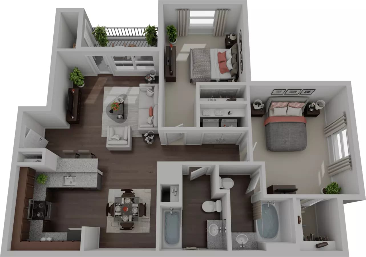 B2R 232 floor plan