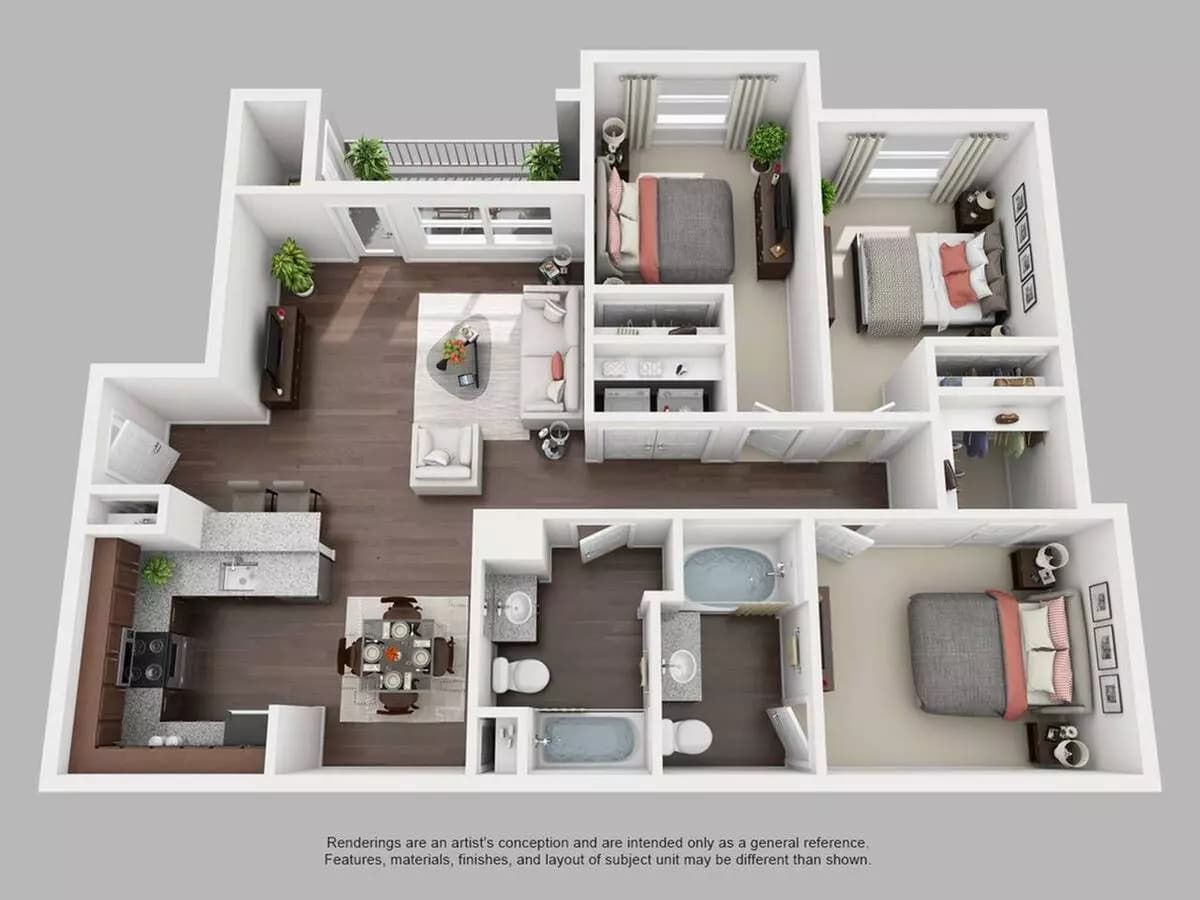 C 213 floor plan