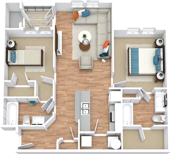 Unit 401-5204 401-5204 floor plan