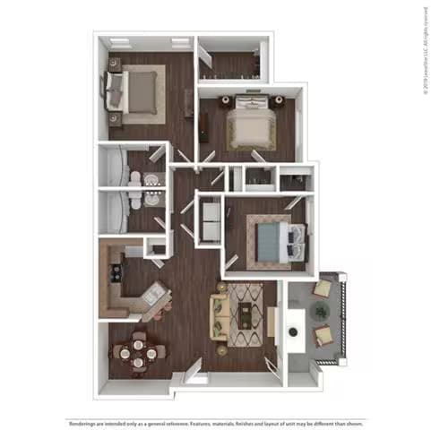 Unit 1015 1212 floor plan