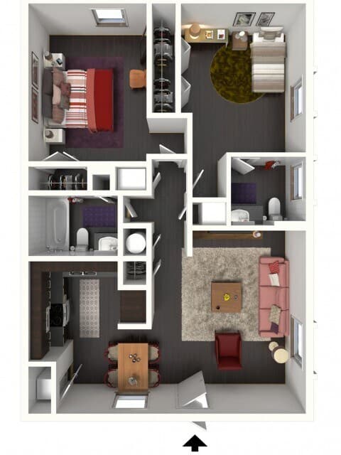 B2 A-A15 floor plan
