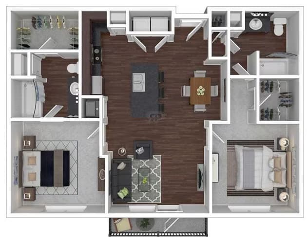 Unit 1322 1322 floor plan