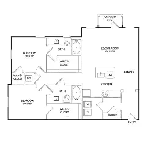 Unit 5310 5310 floor plan