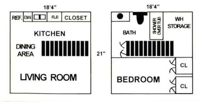 Unit 133 133 floor plan