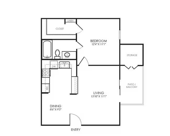 Unit 709 709 floor plan