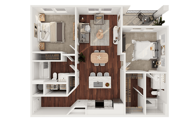 Unit 4308 4308 floor plan