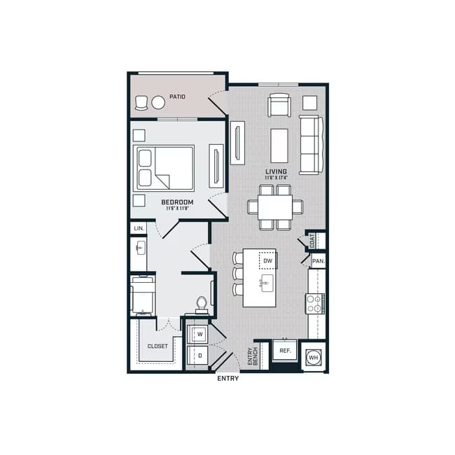 Unit 4117 4117 floor plan