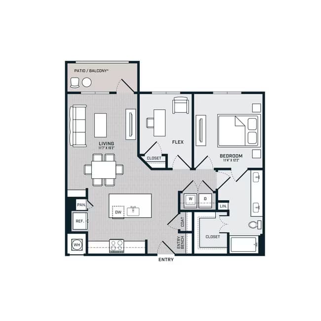 A5 1207 floor plan