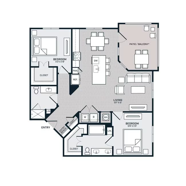 Unit 3214 3214 floor plan