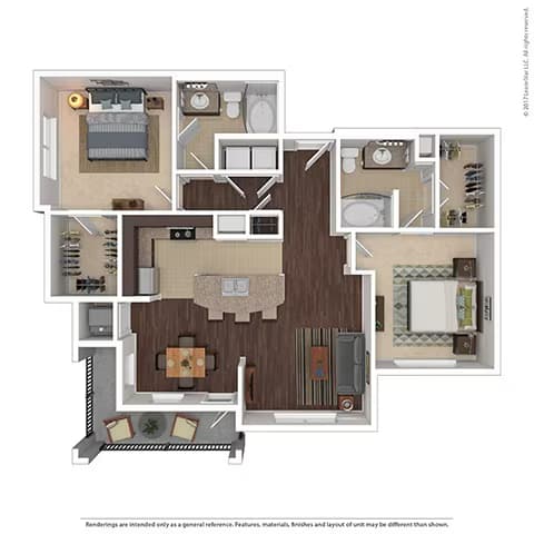 Unit 08107 05201 floor plan