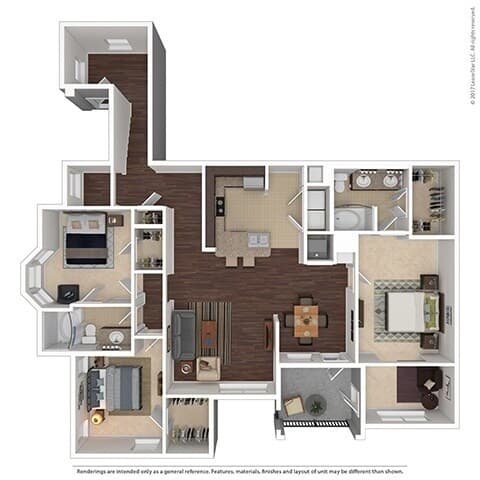 Unit 03204 03204 floor plan