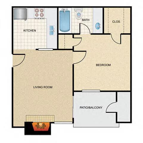 Unit 1718 0115 floor plan