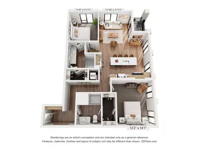 Unit 518 518 floor plan