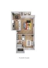 A-1 1350 floor plan