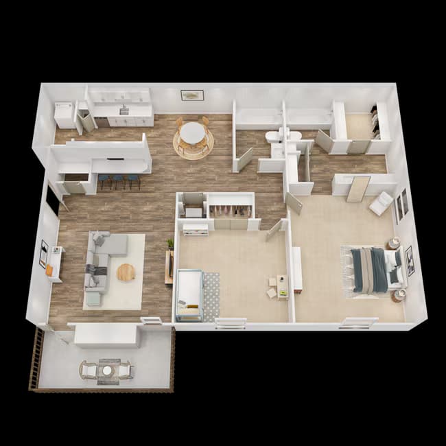 Unit 1321 1316 floor plan