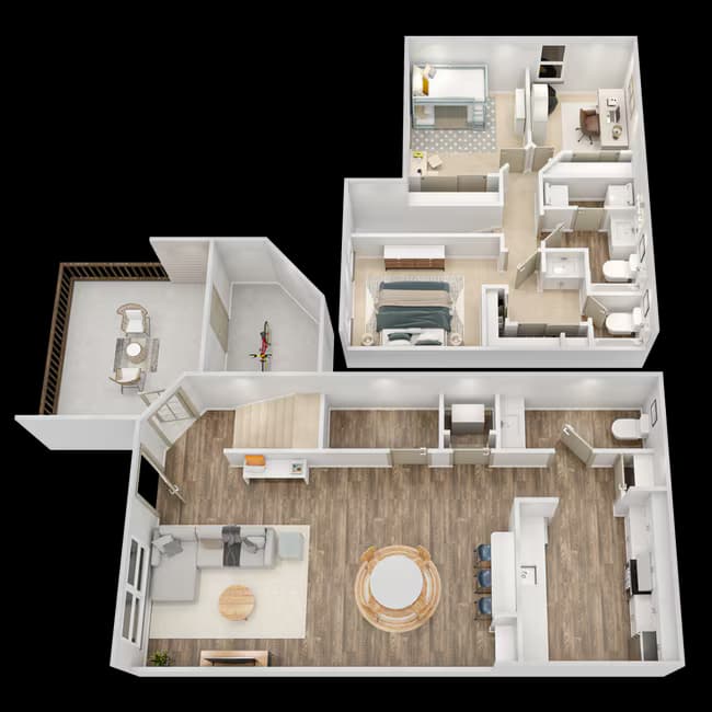 Unit 0628 1421 floor plan