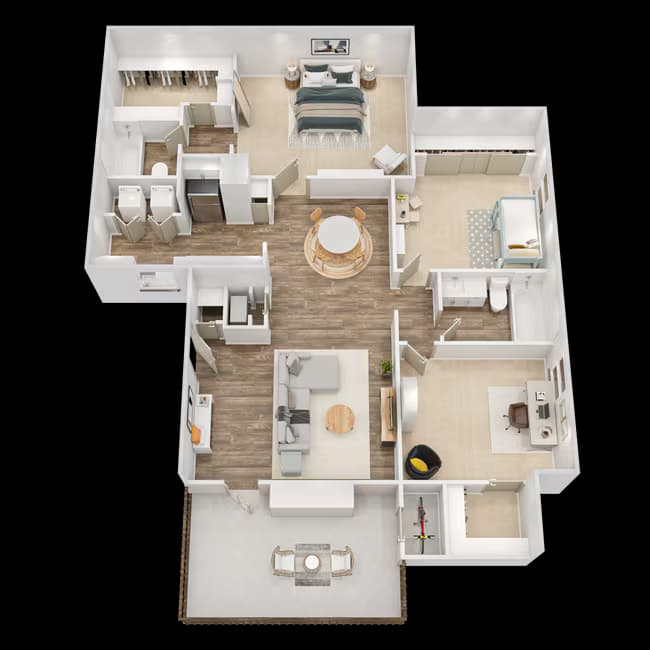Unit 0322 1523 floor plan
