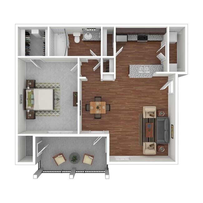 Unit 1222 1222 floor plan